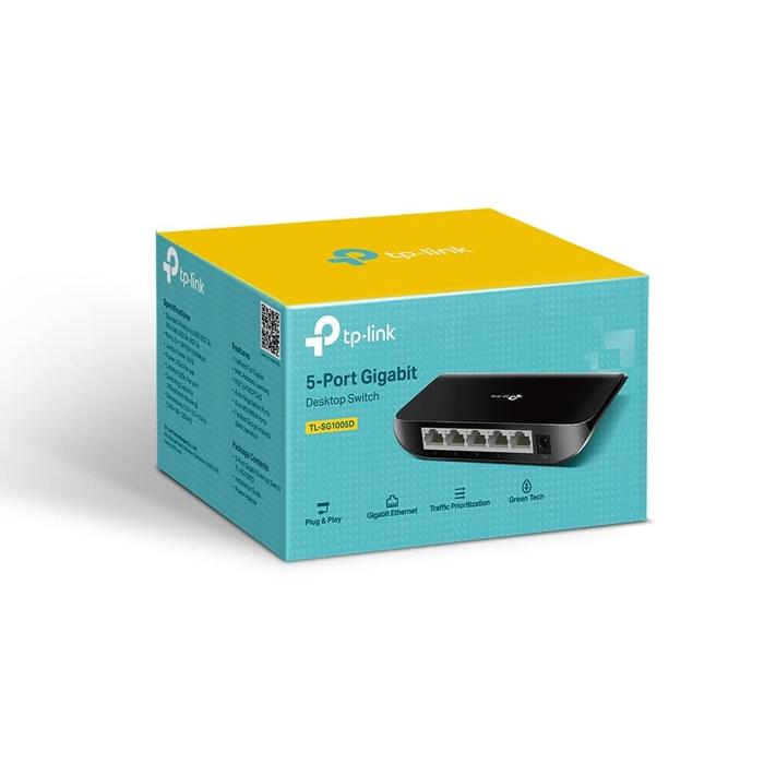 Switch Hub 5 Port Gigabyte SG1005D
